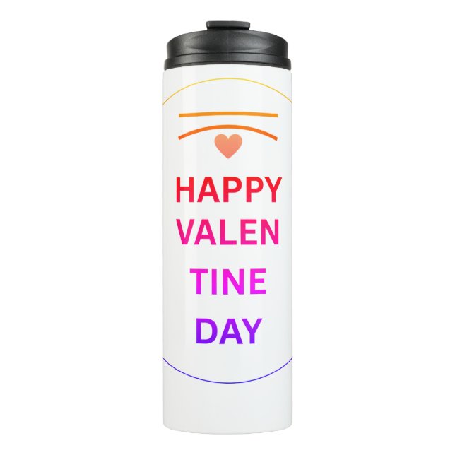 VALENTINE DAY THERMAL TUMBLER (Front)