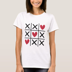 Valentine Day XOXO Hearts T-Shirt