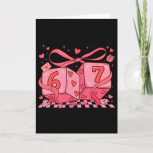 Valentine Dice Funny 67 Meme Playing Cards Girls W