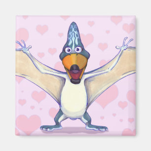 Valentine Dino Magnet