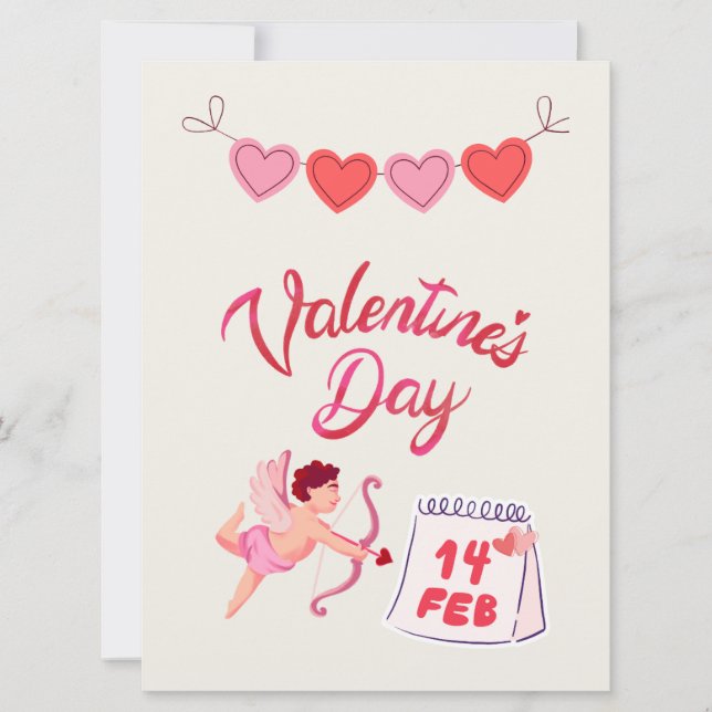 VALENTINE EDITION  HOLIDAY CARD (Front)