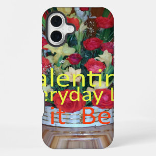 Valentine Everyday Let It Be Art Print iPhone Case