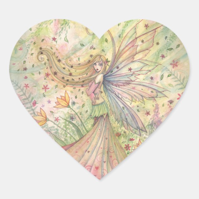 Valentine Fairy Stickers (Front)