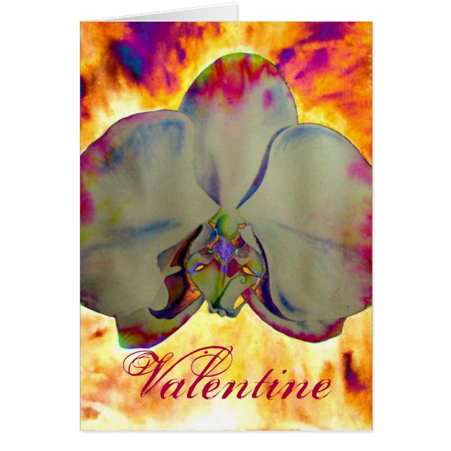 Valentine -  Fire Orchid (Front)