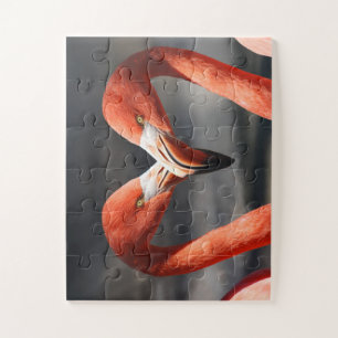 Valentine Flamingo Jigsaw Puzzle