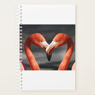 Valentine Flamingo Planner