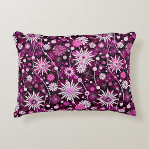 Valentine Floral Pattern Decorative Cushion