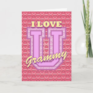 Valentine for Your Grammy Holiday Card