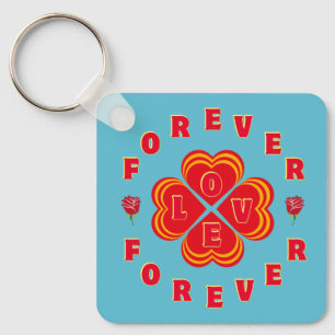 Valentine Forever Love Key Ring