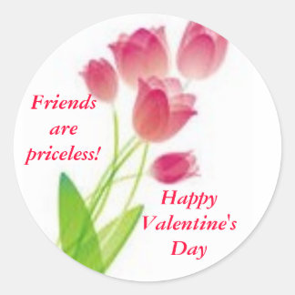 "Valentine Friends" Stickers