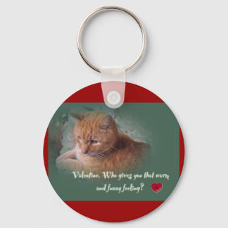 Valentine From the Cat Key Ring