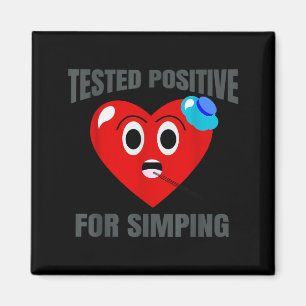 Valentine Funny Love Simp For Girlfriend Boyfriend Magnet