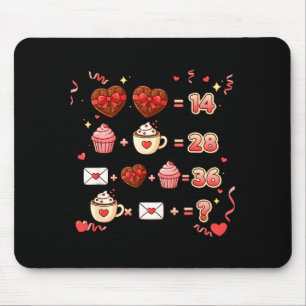 Valentine Funny Math Equation 6 7 Six Seven Meme T Mouse Pad