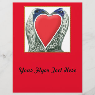 Valentine Game Chickens Flyer