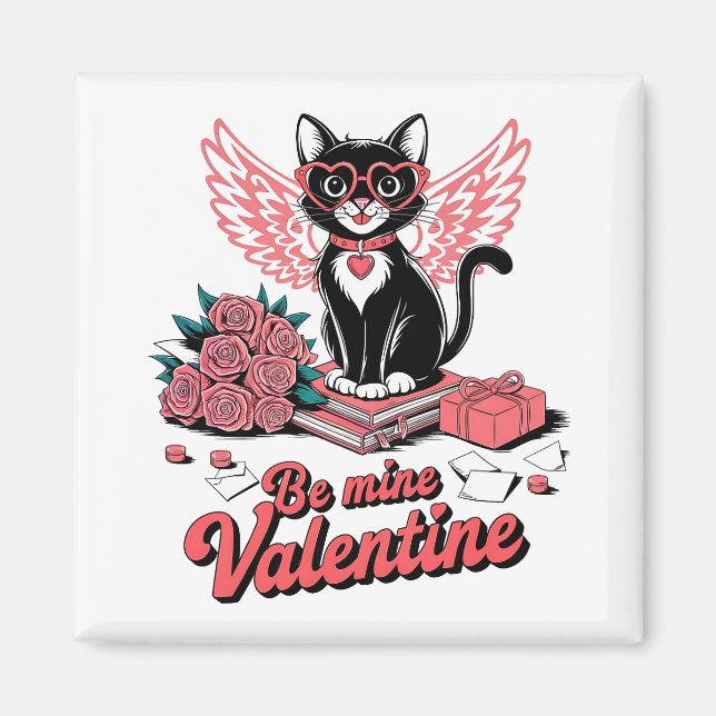 Valentine Gift | Be Mine Valentine Magnet (Front)