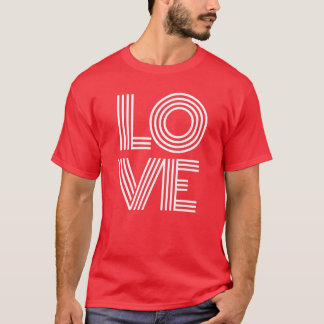 Valentine Gift For Her Simple Purview Design T-Shirt