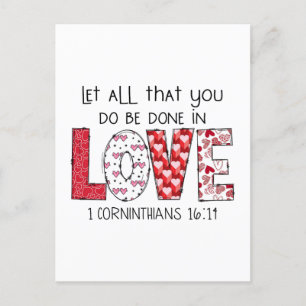 Valentine Gift   God Says You Are Valentine Love Postcard