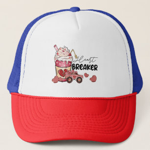 Valentine Gift   Heart Breaker Trucker Hat