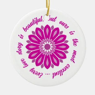 VALENTINE GIFT HUSBAND WIFE GIRLFRIEND BOYFRIEND CERAMIC ORNAMENT