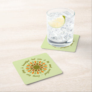 VALENTINE GIFT HUSBAND WIFE GIRLFRIEND BOYFRIEND  SQUARE PAPER COASTER
