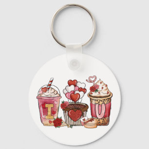Valentine Gift I Love You Key Ring