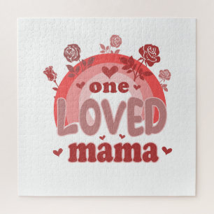 Valentine Gift   One Loved Mama Jigsaw Puzzle