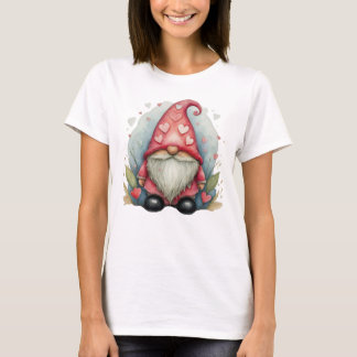 Valentine Gnome In Love, Gnome Valentines Day T-Shirt