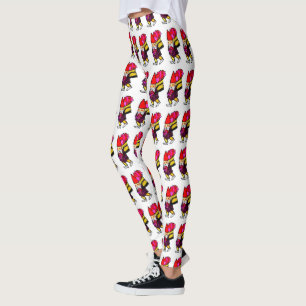 VALENTINE GNOME leggings