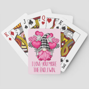 Valentine Gnome Playing Cards