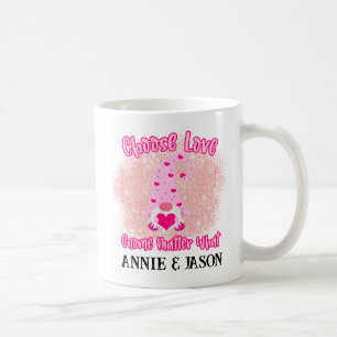 Valentine Gnome - Valentines Day Coffee Mug