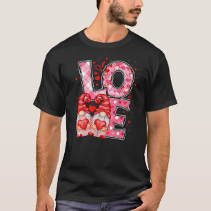 Valentine Gnomes Heart Valentine's Day Gnome Love T-Shirt