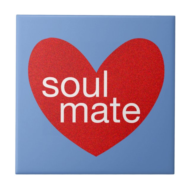 Valentine Gram Ceramic Tile (Front)