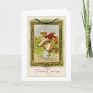 Valentine Greetings 3 Holiday Card