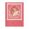 Valentine Greetings Cupid Red Stamp 