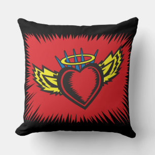 Valentine Heart Angel Cushion