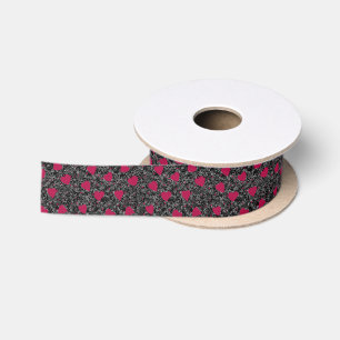 Valentine Heart Art Satin Ribbon