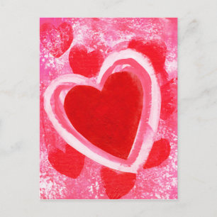Valentine Heart by VictoriaShaylee Holiday Postcard