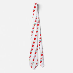Valentine Heart Character Cute Hearts Tie