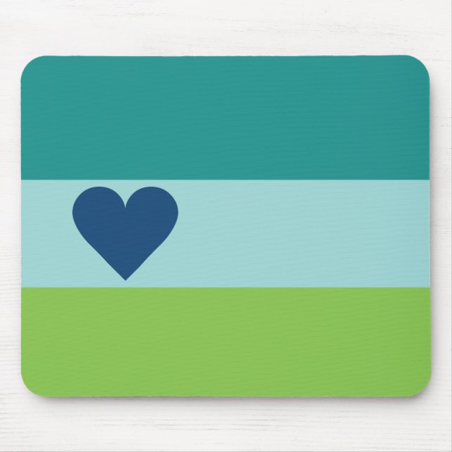 Valentine Heart mousepad (Front)