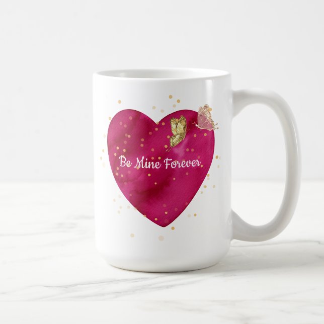 Valentine Heart  Mug (Right)