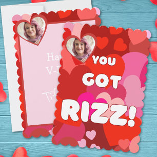 Valentine Heart Pop  Holiday Card