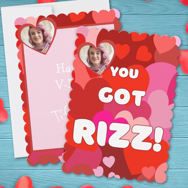 Valentine Heart Pop  Holiday Card (Creator Uploaded)