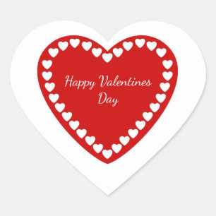 Valentine Heart Stickers