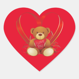 Valentine Heart Stickers