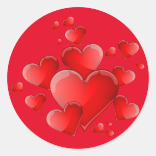 Valentine Heart Stickers