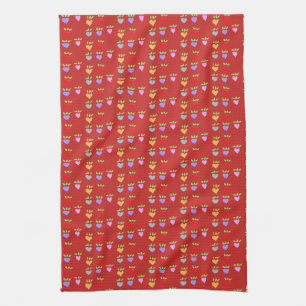 Valentine Heart Tea Towel