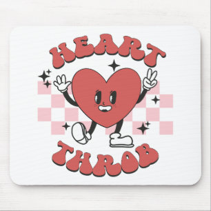 Valentine Heart Throb Mouse Pad