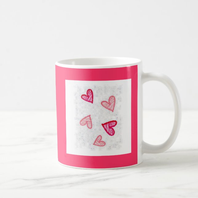 VALENTINE HEARTS  coffee mug (Right)