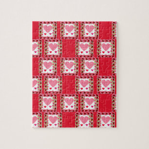 Valentine Hearts Jigsaw Puzzle