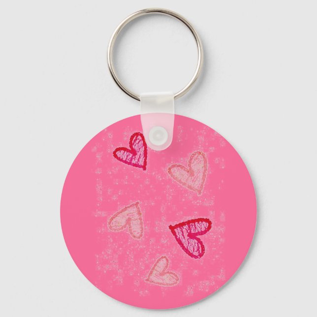 VALENTINE HEARTS KEY RING (Front)